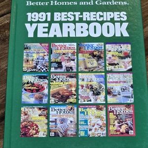 Better Homes & Gardens 1991 Best-Recipes Yearbook – First Edition Hardcover